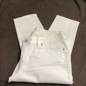 The Limited White denim jeans